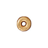 50 Pc Heishi Spacer Bead 5mm Bright Gold Finish Tierracast Spacer Beads - P0434GB