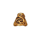 70% OFF 10 Pc Lily Bead Cone 9x8mm Antique Gold Finish Tierracast Beads 94-5609-26 - P5609GA