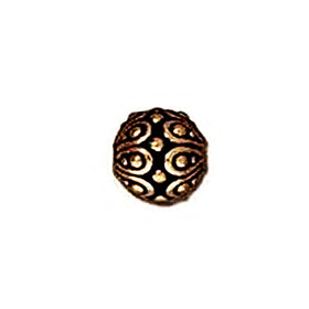 70% OFF 10 Pc Casbah Round Bead 7mm Antique Gold Tierracast Beads 94-5626-26 - P5626GA - BeadPrism