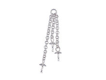 Load image into Gallery viewer, Wholesale Sterling Silver 3 Strand Chain with Cup and Peg, Choose Package Size - BeadPrism