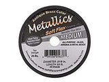 30 Feet - Soft Flex .019 inch MEDIUM 49 Strand Wire  Antique Brass
