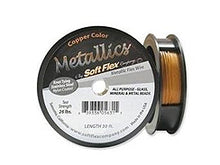 Load image into Gallery viewer, 30 Feet - Soft Flex .024 inch HEAVY 49 Strand Wire  Copper - BeadPrism