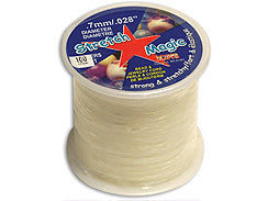100 Meters - 0.7mm Round Stretch Magic Elastic Cord  CLEAR - BeadPrism