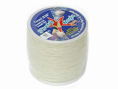 100 Meters - 1mm Round Stretch Magic Elastic Cord  CLEAR - BeadPrism