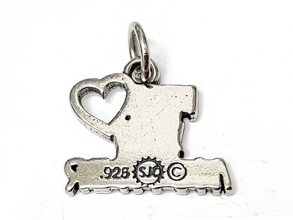 Mothers Day Necklace Sterling Silver We Love You Mother Charm with Rhodium Plated Sterling Silver 0.9mm Stamped 925 Italy Finished Box Chain