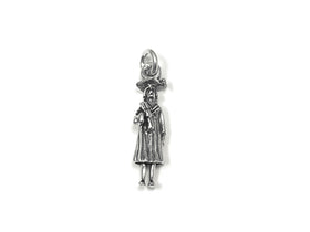 Girl Graduation Charm 26mm, Sterling Silver Charms, Graduation Gift, Girl Graduation charms - SP742 - BeadPrism