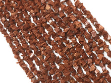 Load image into Gallery viewer, Goldstone chip bead strand, Stones measure approximately 3 X 5mm each - Spc16Gold - BeadPrism