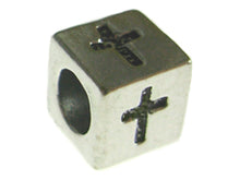 Load image into Gallery viewer, 4.8mm Sterling Silver Cross Symbol