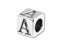 Load image into Gallery viewer, 5.5mm Pewter (Lead Free) Letter A