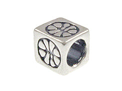 Basketball - 5.5mm Sterling Silver Symbol