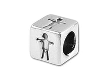 Load image into Gallery viewer, Boy - 5.5mm Sterling Silver Symbol