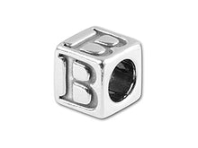 Load image into Gallery viewer, 5.5mm Pewter (Lead Free) Letter B