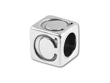Load image into Gallery viewer, 5.5mm Pewter (Lead Free) Letter C