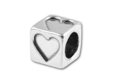 Load image into Gallery viewer, Heart - 5.5mm Sterling Silver Symbol Letter