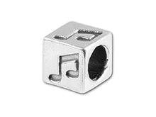 Load image into Gallery viewer, 5.5mm Sterling Silver Symbol Musical Note