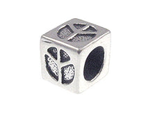 Load image into Gallery viewer, Peace - 5.5mm Sterling Silver Symbol