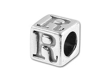 Load image into Gallery viewer, 5.5mm Pewter (Lead Free) Letter R