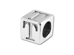 Tau - 5.5mm Pewter Lead Free Greek Letter