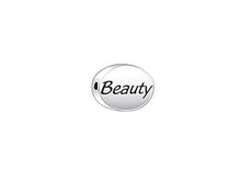 Load image into Gallery viewer, 1 pc Sterling Silver Oval Message Beads 11 x 8 x 3mm, Double-Sided 1.5mm hole, Choose Bead - SSMB
