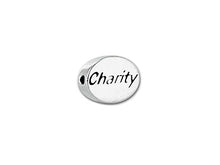 Load image into Gallery viewer, 1 pc Sterling Silver Oval Message Beads 11 x 8 x 3mm, Double-Sided 1.5mm hole, Choose Bead - SSMB