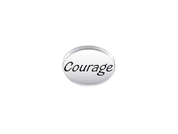 1 pc Sterling Silver Oval Message Beads 11 x 8 x 3mm, Double-Sided 1.5mm hole, Choose Bead - SSMB