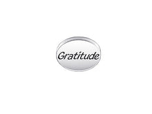 Load image into Gallery viewer, 1 pc Sterling Silver Oval Message Beads 11 x 8 x 3mm, Double-Sided 1.5mm hole, Choose Bead - SSMB