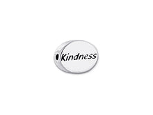 Load image into Gallery viewer, 1 pc Sterling Silver Oval Message Beads 11 x 8 x 3mm, Double-Sided 1.5mm hole, Choose Bead - SSMB