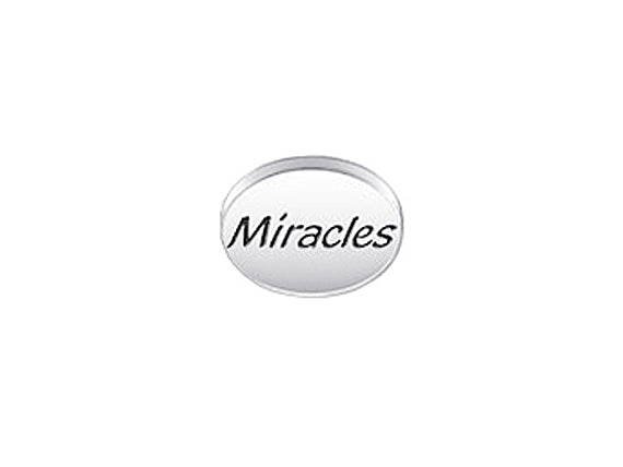1 pc Sterling Silver Oval Message Beads 11 x 8 x 3mm, Double-Sided 1.5mm hole, Choose Bead - SSMB