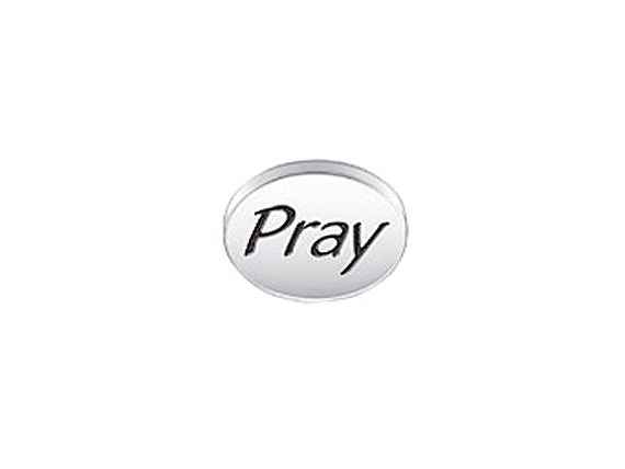 1 pc Sterling Silver Oval Message Beads 11 x 8 x 3mm, Double-Sided 1.5mm hole, Choose Bead - SSMB