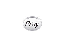 Load image into Gallery viewer, 1 pc Sterling Silver Oval Message Beads 11 x 8 x 3mm, Double-Sided 1.5mm hole, Choose Bead - SSMB