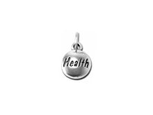 Load image into Gallery viewer, 1 pc Sterling Silver Domed Message Charms 11 x 15 x 3mm, 2mm hole, Choose Charm - SSMC