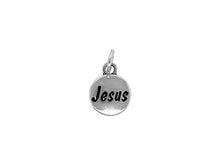 Load image into Gallery viewer, 1 pc Sterling Silver Domed Message Charms 11 x 15 x 3mm, 2mm hole, Choose Charm - SSMC
