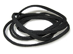 Black Suede Lace - BeadPrism