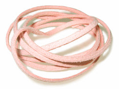 Pink Suede Lace - BeadPrism