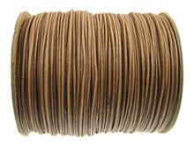 Load image into Gallery viewer, Supreme Waxed Cotton Cord 1mm Round Natural  150 Yards