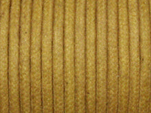 Load image into Gallery viewer, Waxed Cotton Cord 1mm Round Tan 100 Meter or 328 feets - BeadPrism