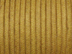 Waxed Cotton Cord 1mm, 1.5mm, 2mm Round, Choose Color