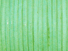 Load image into Gallery viewer, Waxed Cotton Cord 1mm, 1.5mm, 2mm Round, Choose Color