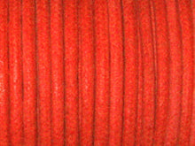 Load image into Gallery viewer, Waxed Cotton Cord 1mm, 1.5mm, 2mm Round, Choose Color