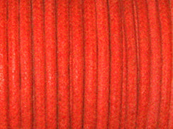 Waxed Cotton Cord 1mm, 1.5mm, 2mm Round, Choose Color