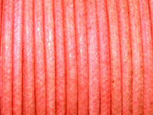 Load image into Gallery viewer, Waxed Cotton Cord 1mm, 1.5mm, 2mm Round, Choose Color