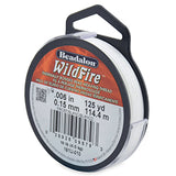 125 Yards - Frost Wildfire .15mm 10LB Test Braided Beading Thread Spool