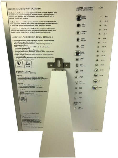 Swarovski Create Your Style Flat Backs Color Chart - BeadPrism