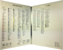 Load image into Gallery viewer, Swarovski Create Your Style Flat Backs Color Chart - BeadPrism