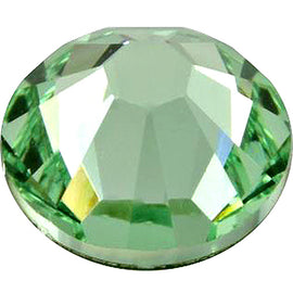 144  Chrysolite - 2028 Swarovski SS34 Hotfix Flat Backs - BeadPrism