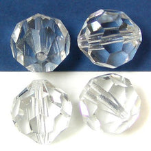 Load image into Gallery viewer, Swarovski 5000 Round Crystal Faceted Beads Crystal | 4mm | Small &amp; Wholesale Packs - BeadPrism