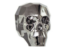 Load image into Gallery viewer, 1 pc Skull Beads Swarovski Crystal 13mm Crystal Silver Night 2X Skulls 1.5mm Hole - 5750-13CLsn2X - BeadPrism