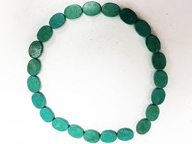 Turquoise Beads Oval 18mm, Turquoise Magnasite, 16