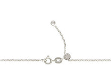 Load image into Gallery viewer, Sterling Silver 22" Adjustable Diamond Cut Cable Chain Necklace 040 Push slider Chains - A22schccd40 - BeadPrism