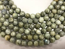 Load image into Gallery viewer, 10mm Labradorite Faceted Round Gemstone 38 Beads Strand Full Strand 10mm Gemstone bead Stds - SLB111 - BeadPrism